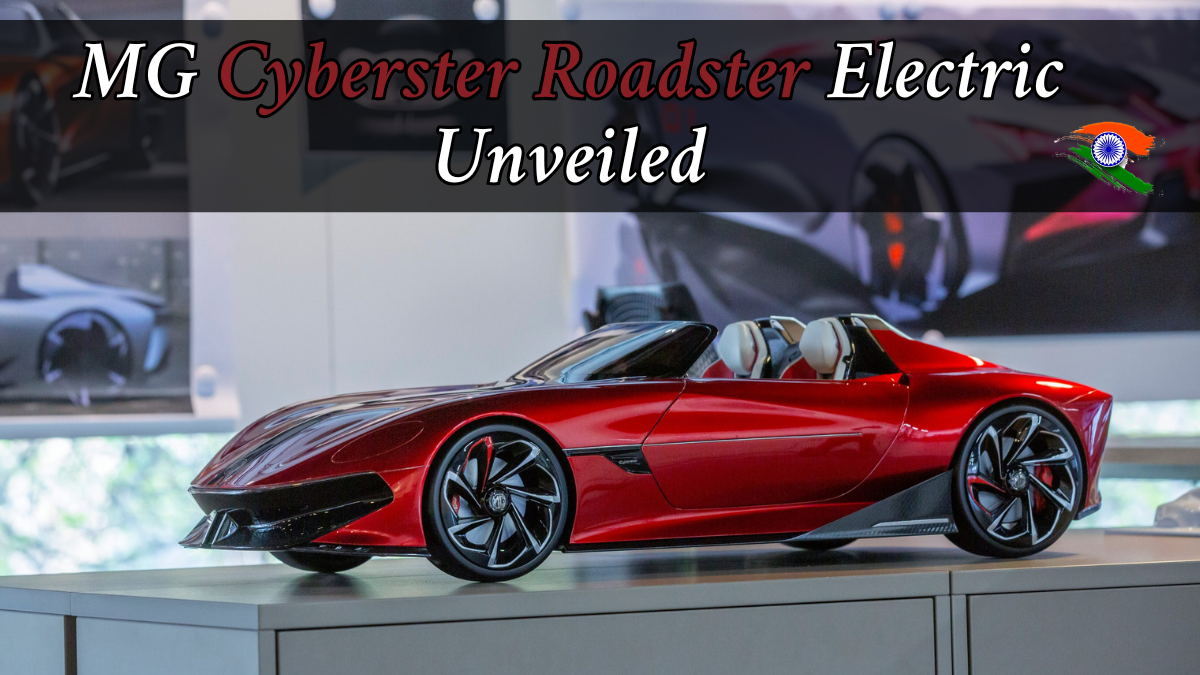 MG Cyberster Electric Roadster Unveiled with 528 BHP and 570 KM Range