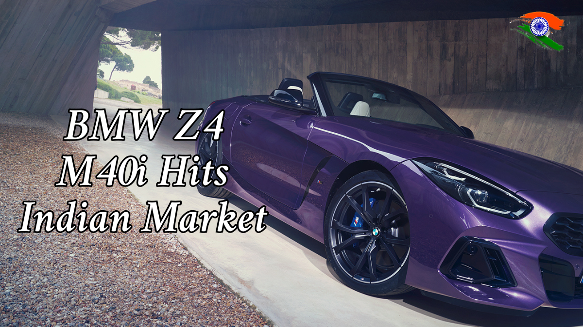 BMW Z4 M40i Hits Indian Market at ₹96.90 Lakh: Performance Convertible Debuts