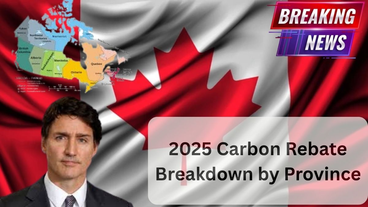 2025 Carbon Rebate Breakdown by Province